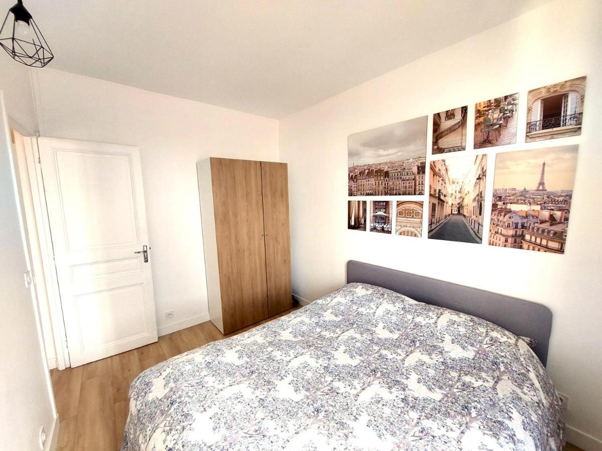 Superbe 2 Pieces Renove Et Calme Leilighet Aubervilliers Eksteriør bilde